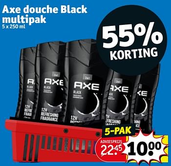 Aanbiedingen Axe douche black multipak - Axe - Geldig van 20/07/2021 tot 25/07/2021 bij Kruidvat