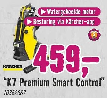 Aanbiedingen Kärcher hogedrukreiniger k7 premium smart control - Kärcher - Geldig van 28/06/2021 tot 25/07/2021 bij Hornbach