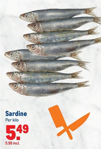 Aanbiedingen Sardine - Huismerk - Makro - Geldig van 07/07/2021 tot 03/08/2021 bij Makro