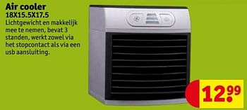 Aanbiedingen Air cooler - Huismerk - Kruidvat - Geldig van 20/07/2021 tot 25/07/2021 bij Kruidvat