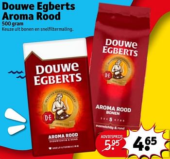 Aanbiedingen Douwe egberts aroma rood - Douwe Egberts - Geldig van 20/07/2021 tot 25/07/2021 bij Kruidvat