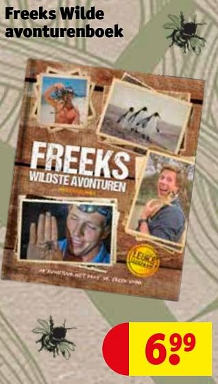 Aanbiedingen Freeks wilde avonturenboek - Huismerk - Kruidvat - Geldig van 20/07/2021 tot 25/07/2021 bij Kruidvat