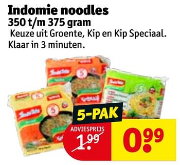 Aanbiedingen Indomie noodles - Indomie  - Geldig van 20/07/2021 tot 25/07/2021 bij Kruidvat