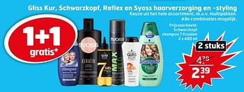 Aanbiedingen Schwarzkopf shampoo 7 kruiden - Schwartzkopf - Geldig van 20/07/2021 tot 01/08/2021 bij Trekpleister