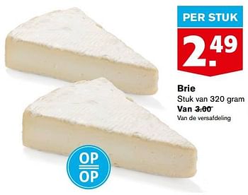 Aanbiedingen Brie - Huismerk - Hoogvliet - Geldig van 21/07/2021 tot 27/07/2021 bij Hoogvliet