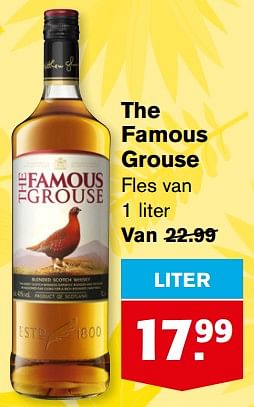 Aanbiedingen The famous grouse - The Famous Grouse - Geldig van 21/07/2021 tot 27/07/2021 bij Hoogvliet