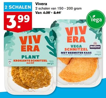 Aanbiedingen Vivera - Vivera - Geldig van 21/07/2021 tot 27/07/2021 bij Hoogvliet