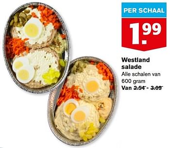 Aanbiedingen Westland salade - Huismerk - Hoogvliet - Geldig van 21/07/2021 tot 27/07/2021 bij Hoogvliet