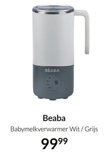 Aanbiedingen Beaba babymelkverwarmer wit - grijs - Beaba - Geldig van 20/07/2021 tot 16/08/2021 bij Babypark