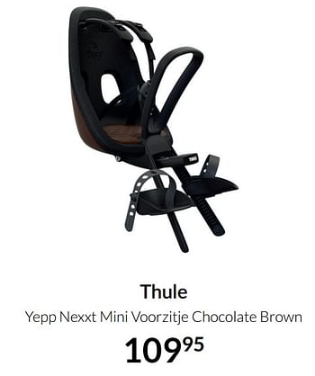 Aanbiedingen Thule yepp nexxt mini voorzitje chocolate brown - Thule - Geldig van 20/07/2021 tot 16/08/2021 bij Babypark