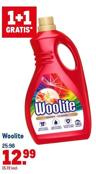 Aanbiedingen Woolite - Woolite - Geldig van 21/07/2021 tot 03/08/2021 bij Makro