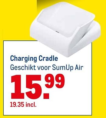 Aanbiedingen Charging cradle geschikt voor sumup air - Sumup' - Geldig van 21/07/2021 tot 03/08/2021 bij Makro