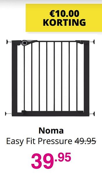 Aanbiedingen Noma easy fit pressure - Noma  - Geldig van 25/07/2021 tot 31/07/2021 bij Baby & Tiener Megastore