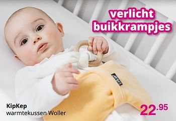 Aanbiedingen Kipkep warmtekussen woller - KipKep - Geldig van 01/08/2021 tot 07/08/2021 bij Baby & Tiener Megastore