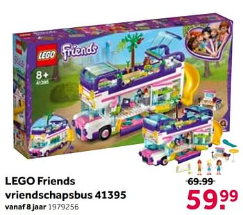 Aanbiedingen Lego friends vriendschapsbus 41395 - Lego - Geldig van 01/08/2021 tot 15/08/2021 bij Intertoys