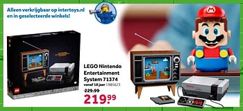 Aanbiedingen Lego nintendo entertainment system 71374 - Lego - Geldig van 01/08/2021 tot 15/08/2021 bij Intertoys