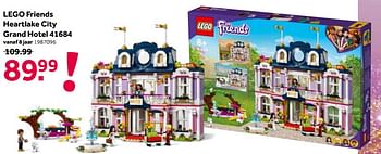 Aanbiedingen Lego friends heartlake city grand hotel 41684 - Lego - Geldig van 01/08/2021 tot 15/08/2021 bij Intertoys