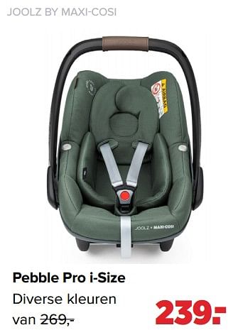 Aanbiedingen Pebble pro i-size - Maxi-cosi - Geldig van 02/08/2021 tot 29/08/2021 bij Baby-Dump