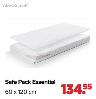 Aanbiedingen Safe pack essential - Aerosleep - Geldig van 02/08/2021 tot 29/08/2021 bij Baby-Dump