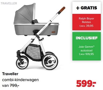 Aanbiedingen Traveller combi-kinderwagen - Traveller - Geldig van 02/08/2021 tot 29/08/2021 bij Baby-Dump