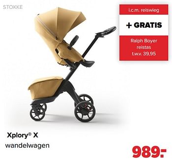 Aanbiedingen Xplory x wandelwagen - Stokke - Geldig van 02/08/2021 tot 29/08/2021 bij Baby-Dump