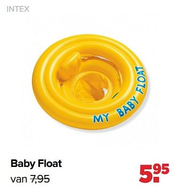 Aanbiedingen Baby float - Intex - Geldig van 02/08/2021 tot 29/08/2021 bij Baby-Dump