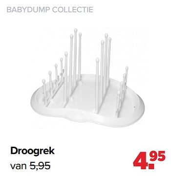 Aanbiedingen Droogrek - Huismerk - Baby-Dump - Geldig van 02/08/2021 tot 29/08/2021 bij Baby-Dump