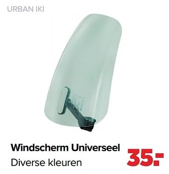 Aanbiedingen Windscherm universeel - Urban Iki - Geldig van 02/08/2021 tot 29/08/2021 bij Baby-Dump