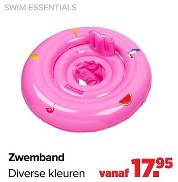 Aanbiedingen Zwemband - Swim Essentials - Geldig van 02/08/2021 tot 29/08/2021 bij Baby-Dump