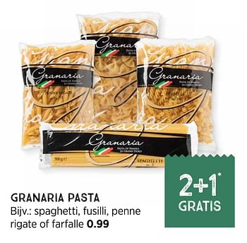 Aanbiedingen Spaghetti fusilli penne rigate of farfalle - Huismerk - Xenos - Geldig van 09/08/2021 tot 22/08/2021 bij Xenos
