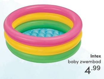 Aanbiedingen Intex baby zwembad - Intex - Geldig van 15/08/2021 tot 21/08/2021 bij Baby & Tiener Megastore
