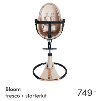 Aanbiedingen Bloom fresco + starterkit - Bloom - Geldig van 15/08/2021 tot 21/08/2021 bij Baby & Tiener Megastore