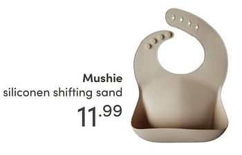 Aanbiedingen Mushie siliconen shifting sand - Mushie - Geldig van 15/08/2021 tot 21/08/2021 bij Baby & Tiener Megastore