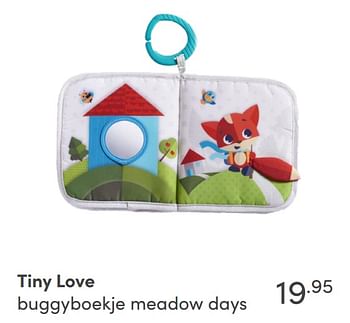 Aanbiedingen Tiny love buggyboekje meadow days - Tiny Love - Geldig van 15/08/2021 tot 21/08/2021 bij Baby & Tiener Megastore