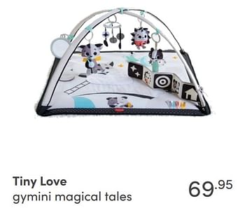 Aanbiedingen Tiny love gymini magical tales - Tiny Love - Geldig van 15/08/2021 tot 21/08/2021 bij Baby & Tiener Megastore