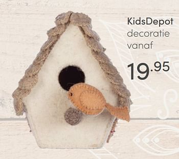 Aanbiedingen Kidsdepot decoratie - KidsDepot  - Geldig van 15/08/2021 tot 21/08/2021 bij Baby & Tiener Megastore