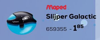 Aanbiedingen Slijper galactic - Maped - Geldig van 03/08/2021 tot 07/09/2021 bij Supra Bazar