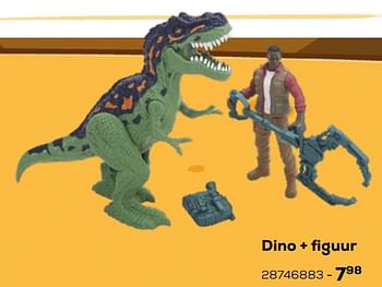 Aanbiedingen Dino + figuur - Dino Valley - Geldig van 03/08/2021 tot 07/09/2021 bij Supra Bazar