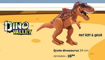 Aanbiedingen Grote dinosaurus - Dino Valley - Geldig van 03/08/2021 tot 07/09/2021 bij Supra Bazar
