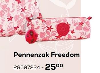 Aanbiedingen Pennenzak freedom - Kipling - Geldig van 03/08/2021 tot 07/09/2021 bij Supra Bazar