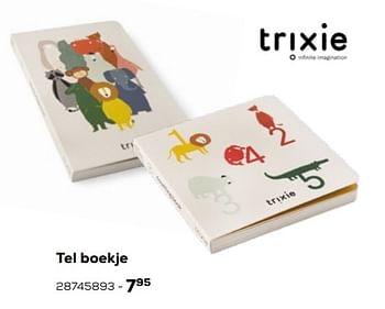 Aanbiedingen Tel boekje - Trixie - Geldig van 03/08/2021 tot 07/09/2021 bij Supra Bazar