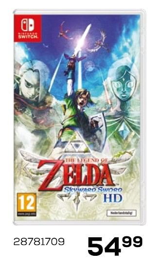 Aanbiedingen Zelda - Nintendo - Geldig van 03/08/2021 tot 07/09/2021 bij Supra Bazar