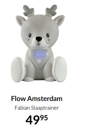 Aanbiedingen Flow amsterdam fabian slaaptrainer - Flow Amsterdam - Geldig van 17/08/2021 tot 20/09/2021 bij Babypark