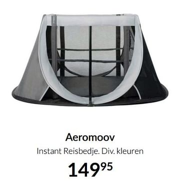 Aanbiedingen Aeromoov instant reisbedje - Aeromoov - Geldig van 17/08/2021 tot 20/09/2021 bij Babypark