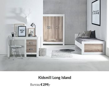 Aanbiedingen Kidsmill long island bureau - Kidsmill - Geldig van 17/08/2021 tot 20/09/2021 bij Babypark
