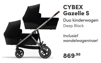 Aanbiedingen Cybex gazelle s - Cybex - Geldig van 22/08/2021 tot 28/08/2021 bij Baby & Tiener Megastore