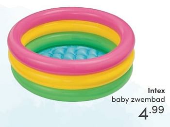 Aanbiedingen Intex baby zwembad - Intex - Geldig van 22/08/2021 tot 28/08/2021 bij Baby & Tiener Megastore