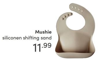 Aanbiedingen Mushie siliconen shifting sand - Mushie - Geldig van 22/08/2021 tot 28/08/2021 bij Baby & Tiener Megastore
