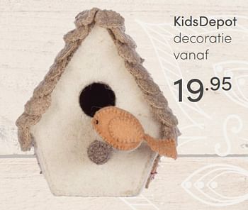 Aanbiedingen Kidsdepot decoratie - KidsDepot  - Geldig van 22/08/2021 tot 28/08/2021 bij Baby & Tiener Megastore