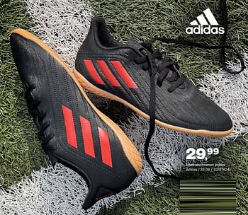 Aanbiedingen Voetbalschoenen indoor adidas - Adidas - Geldig van 25/08/2021 tot 12/09/2021 bij Bristol